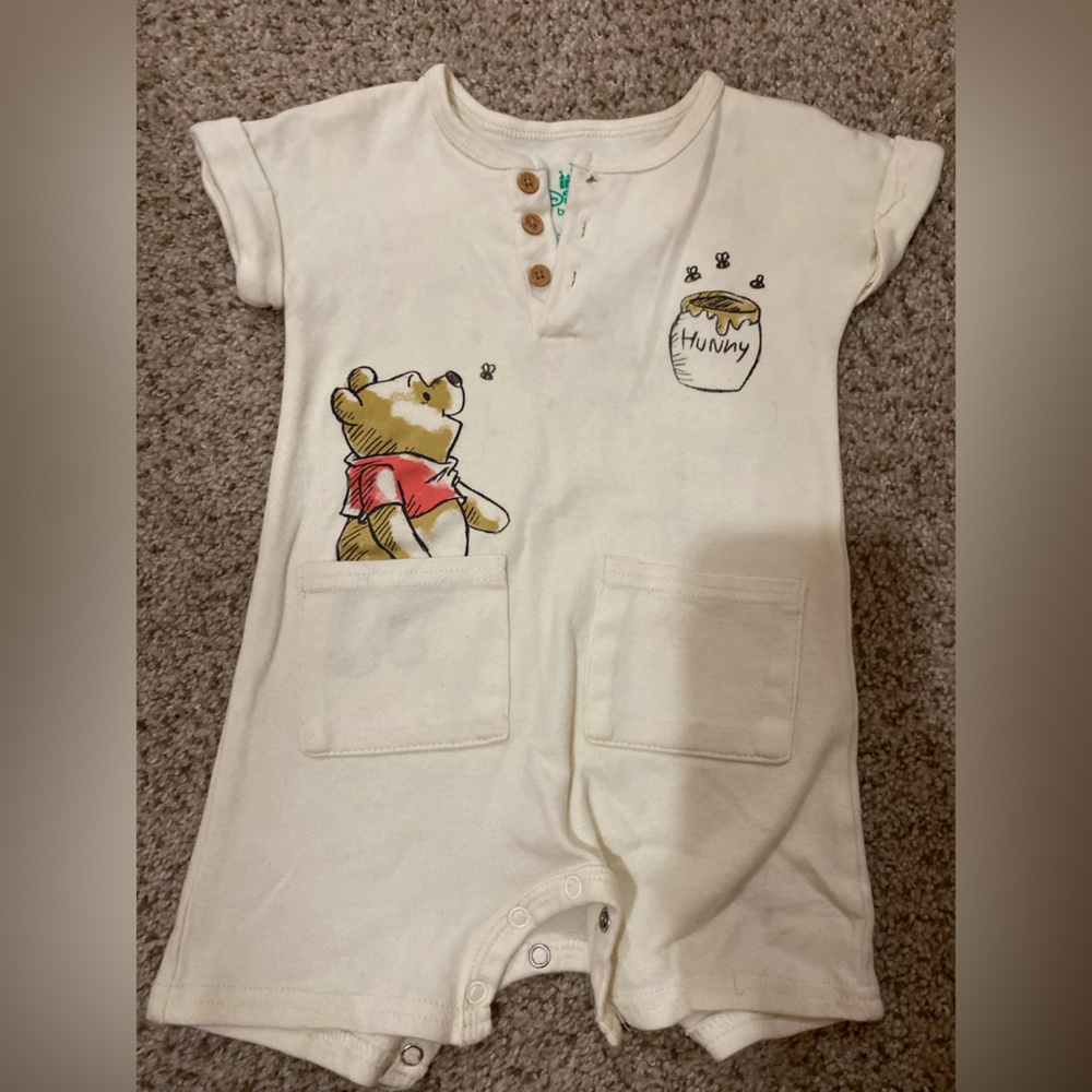Disney Baby Cream Onesie